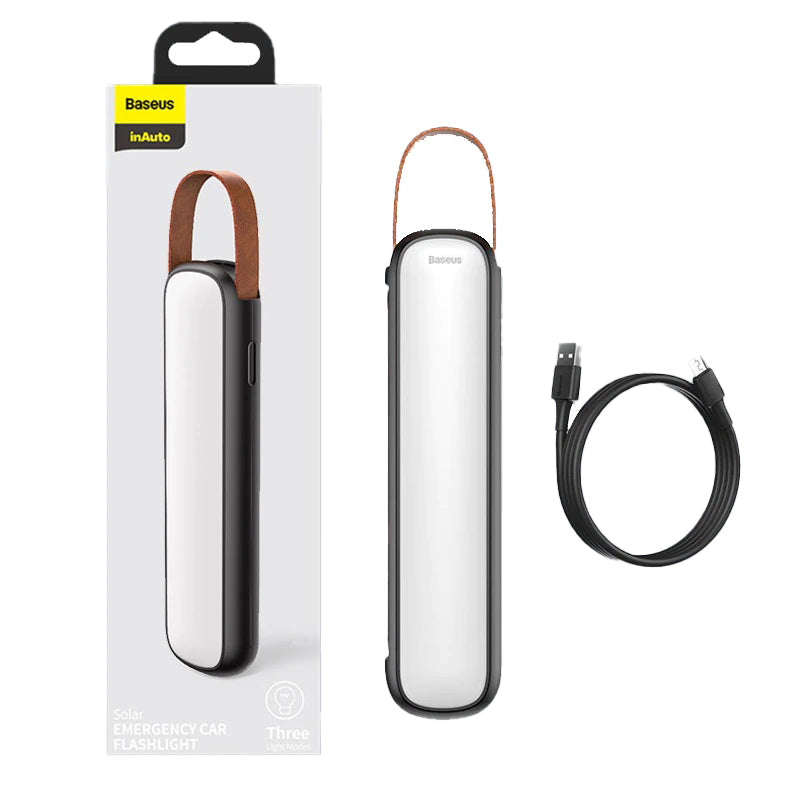 Solar Emergency Rechargeable LED Magnetic Signal Light Lamp Car