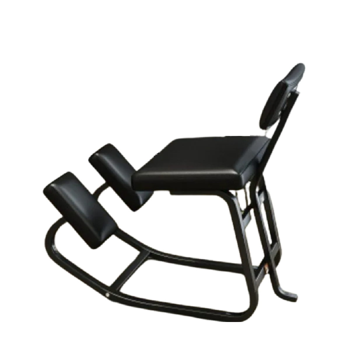 Ergonomic Kneeling Chair - Posture Support Rocking Stool with Thick Cushion