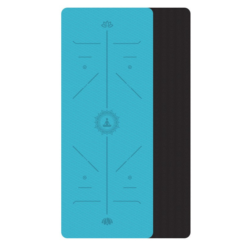 Tpe Yoga Mat Non Slip Environmental Fitness Gymnastics Mats