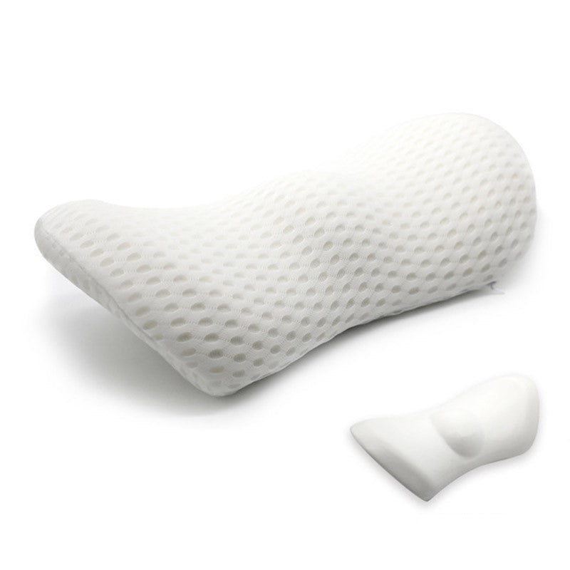 Breathable Memory Cotton Lumbar Pillow Waist for Car & Seat