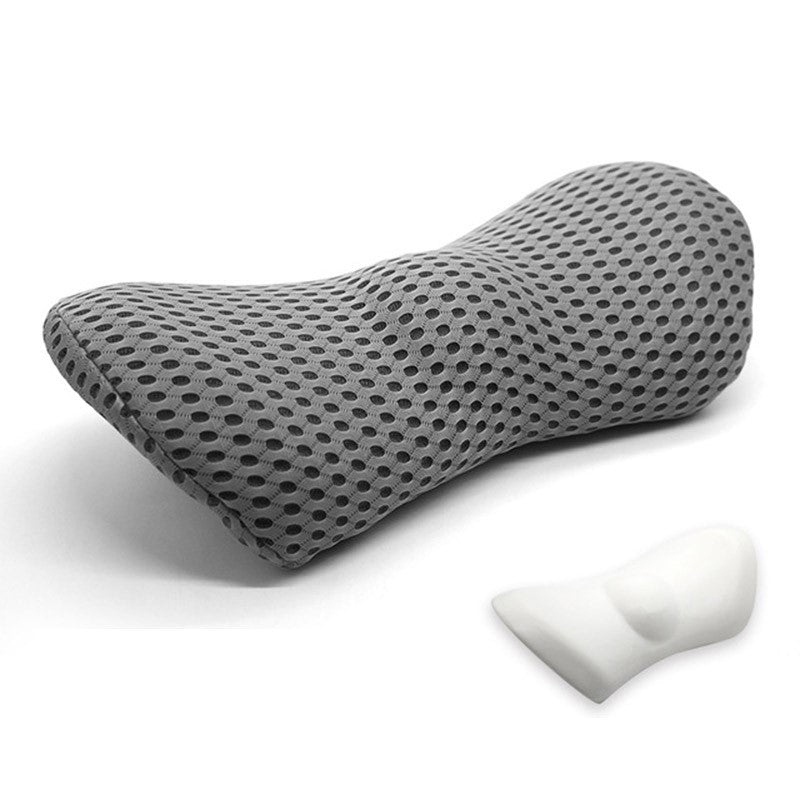 Breathable Memory Cotton Lumbar Pillow Waist for Car & Seat