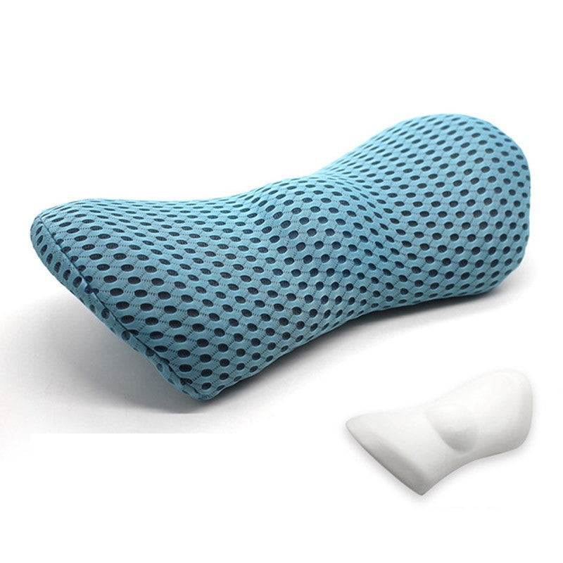 Breathable Memory Cotton Lumbar Pillow Waist for Car & Seat