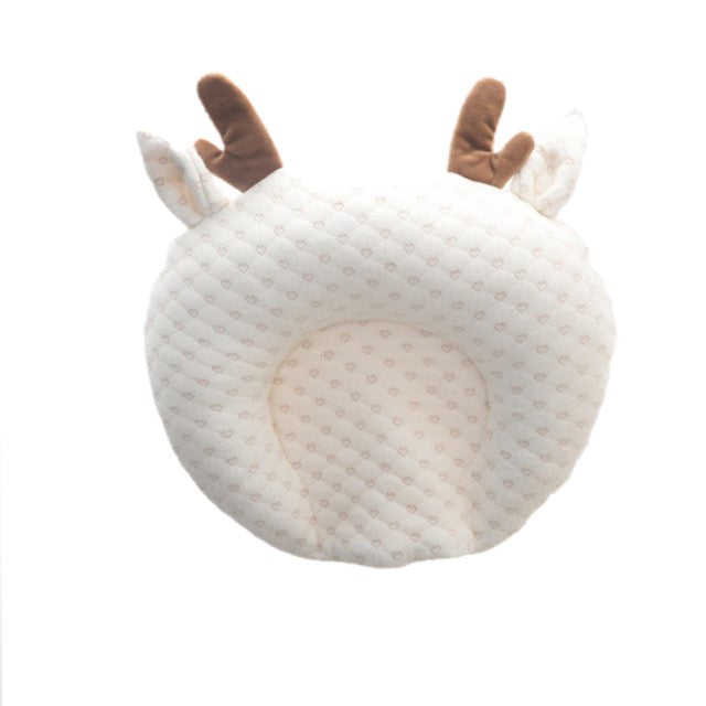 Breathable Stereotypes Anti-Head Baby Protective Latex Pillow