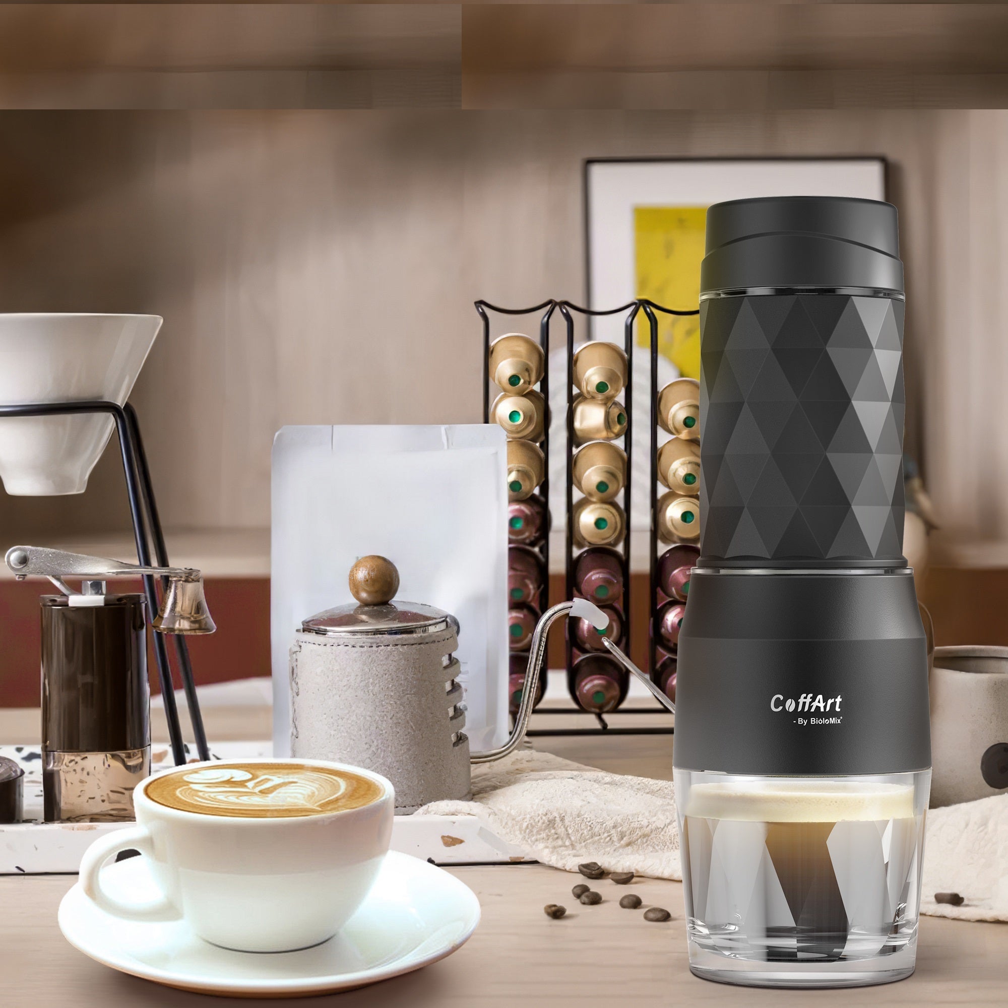 Portable Coffee Maker for Camping and Travel