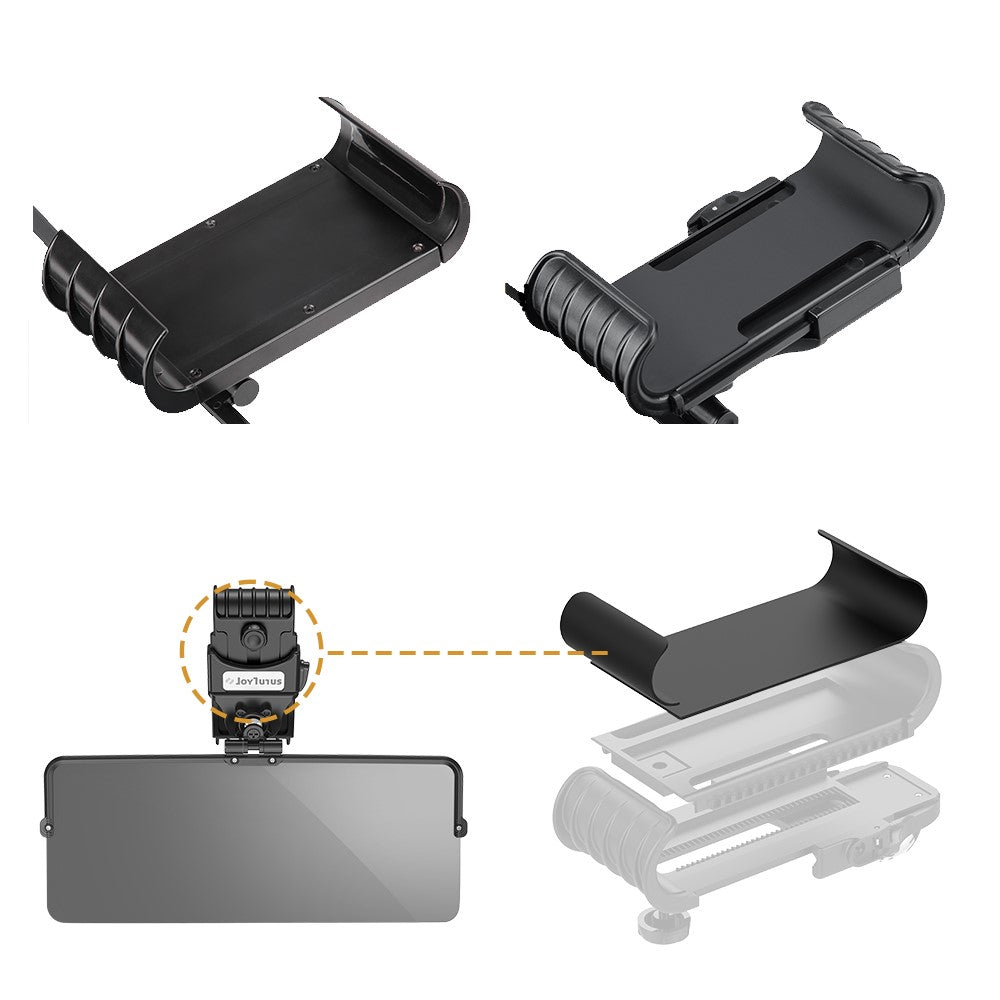 Anti-Dazzle Anti-Uv Rotatable Adjustable Sun Visor Blocker Car