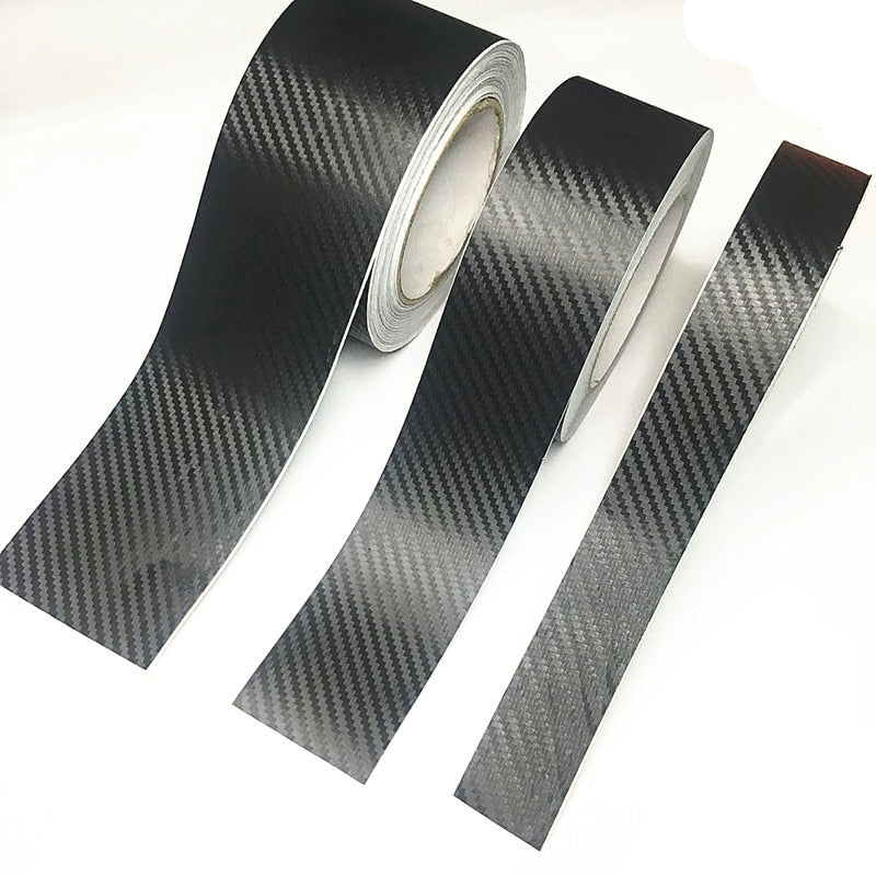 Carbon Car Door Sills Stickers