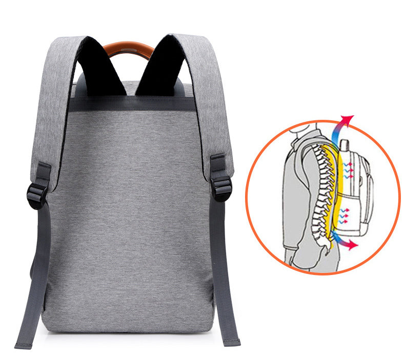 Casual Business Oxford Cloth Anti-Theft Travel Laptop Light Backpack