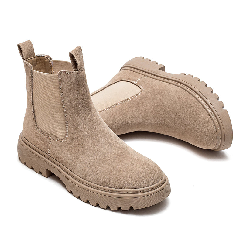 Shoes Cow Suede Ankle Chelsea Boots