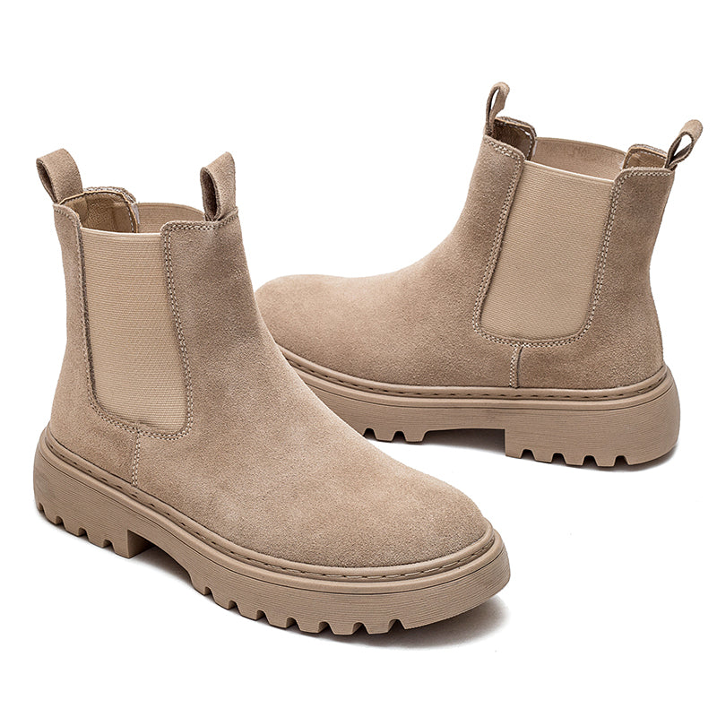 Shoes Cow Suede Ankle Chelsea Boots
