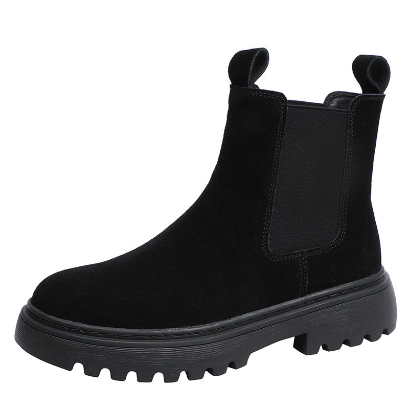 Shoes Cow Suede Ankle Chelsea Boots