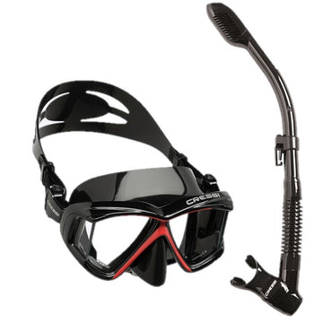 Panoramic Scuba Diving Mask Dry Snorkel