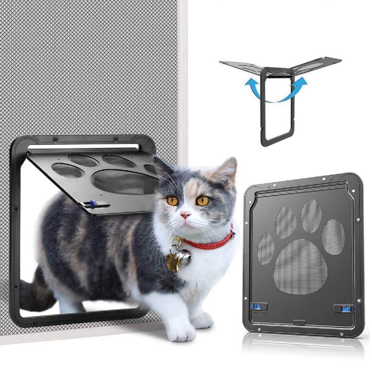 Magnetic Lockable Pet Screen Door