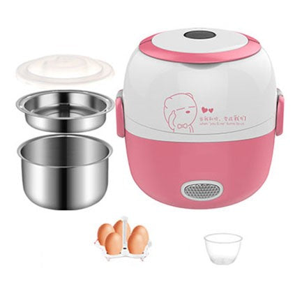Mini Rice Cooker Electric Lunchbox Warmer