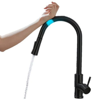 Smart Kitchen Faucet Pull Out Brushed