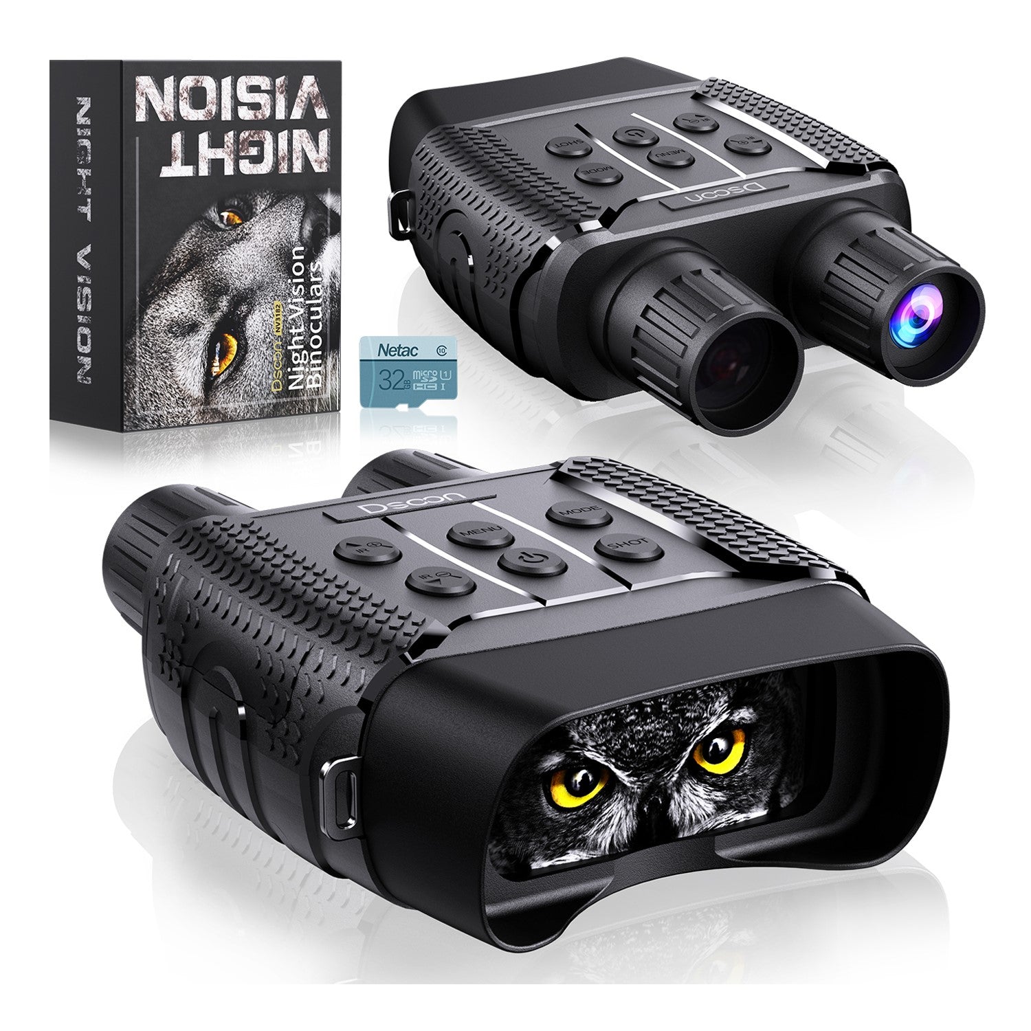 Night Vision Binoculars Infrared Digital Hunting Telescope
