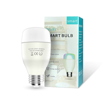 Smart WiFi LED Bulb Tuya Dimmable Lamp Color Changing with Music
