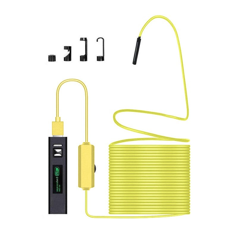 Wireless Endoscope Camera 2.0 Mp HD Borescope Rigid Snake Cable