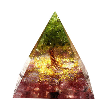 Orgone Healing Crystal Pyramid Energy