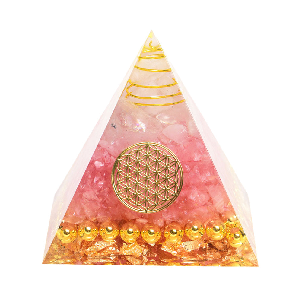 Orgone Healing Crystal Pyramid Energy