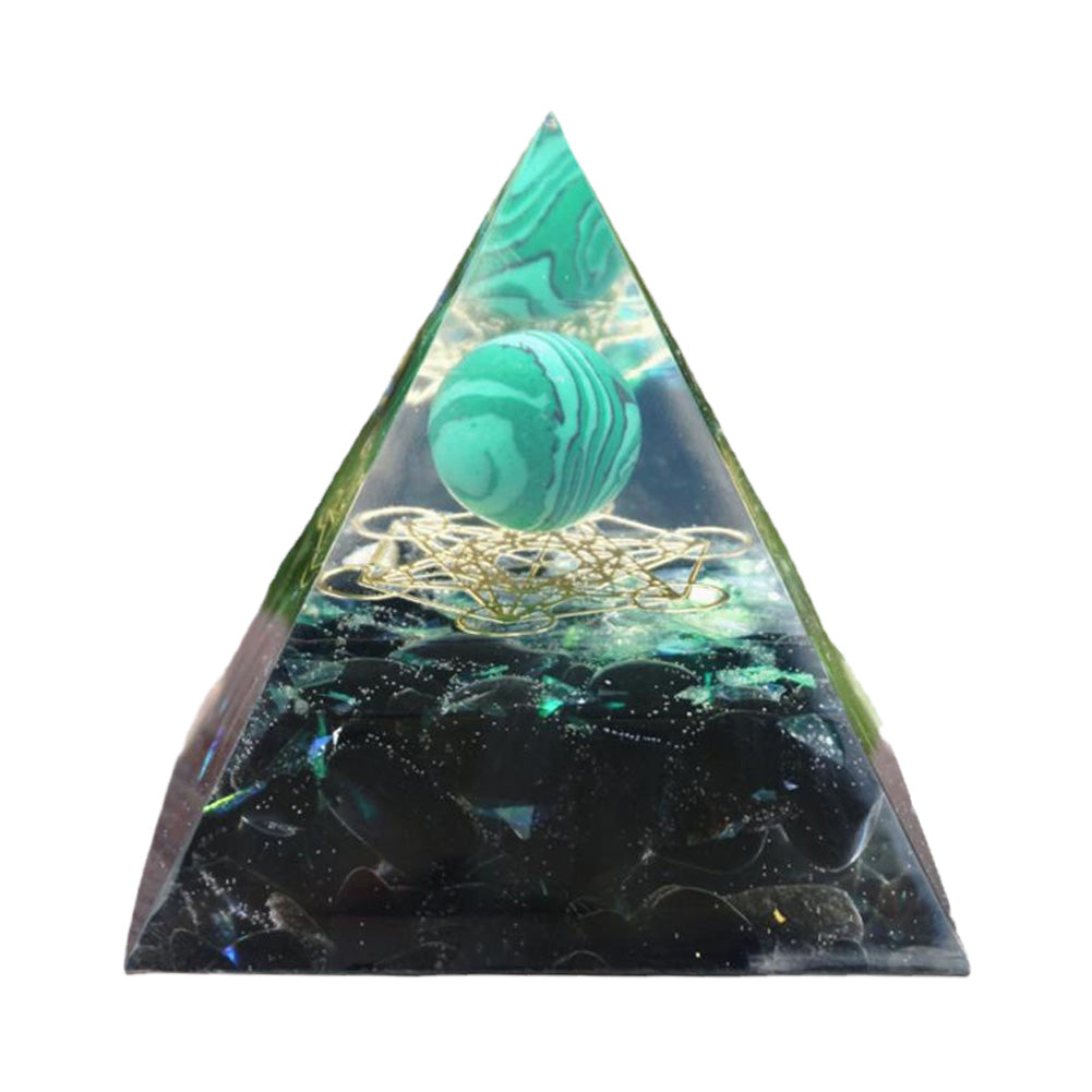 Orgone Healing Crystal Pyramid Energy