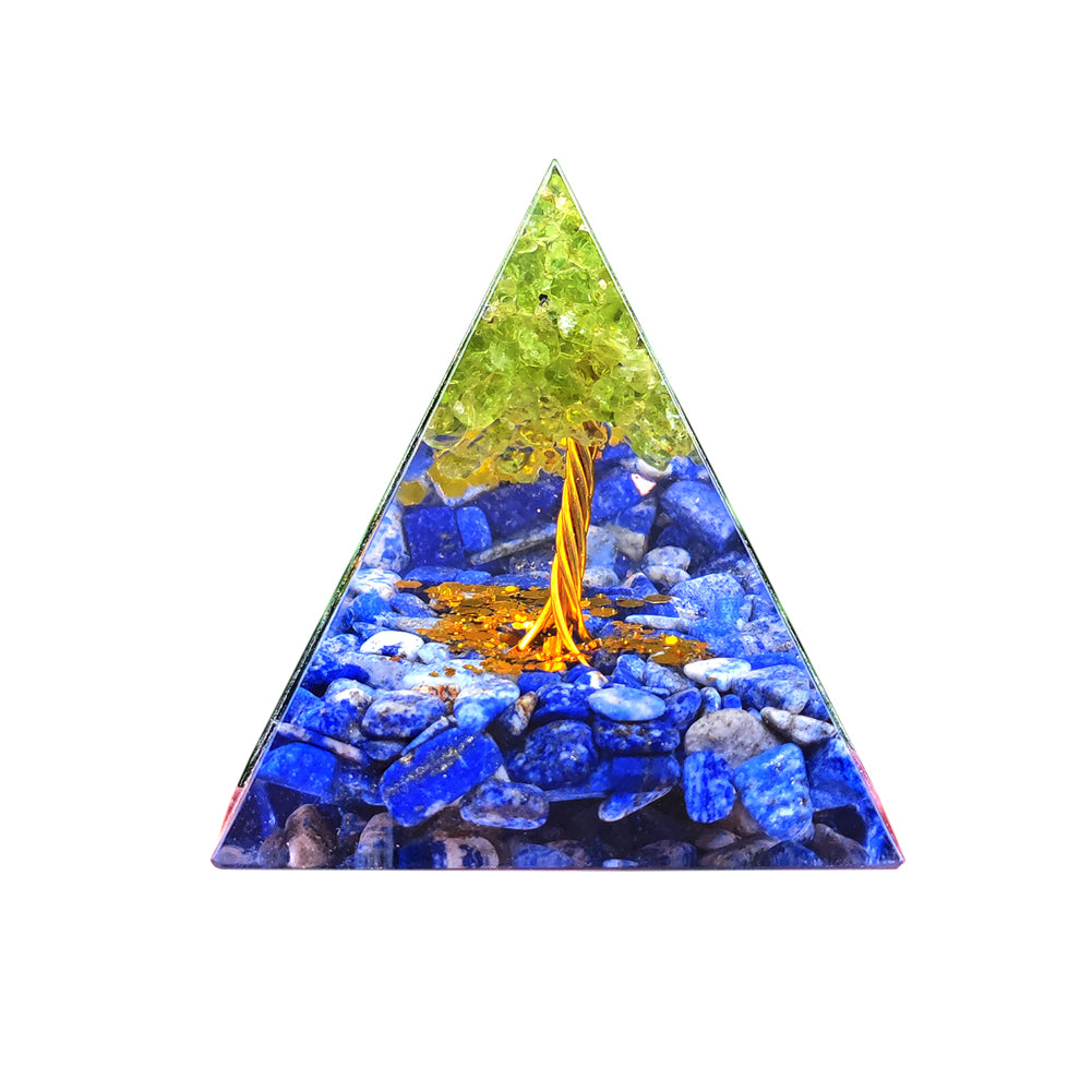 Orgone Healing Crystal Pyramid Energy