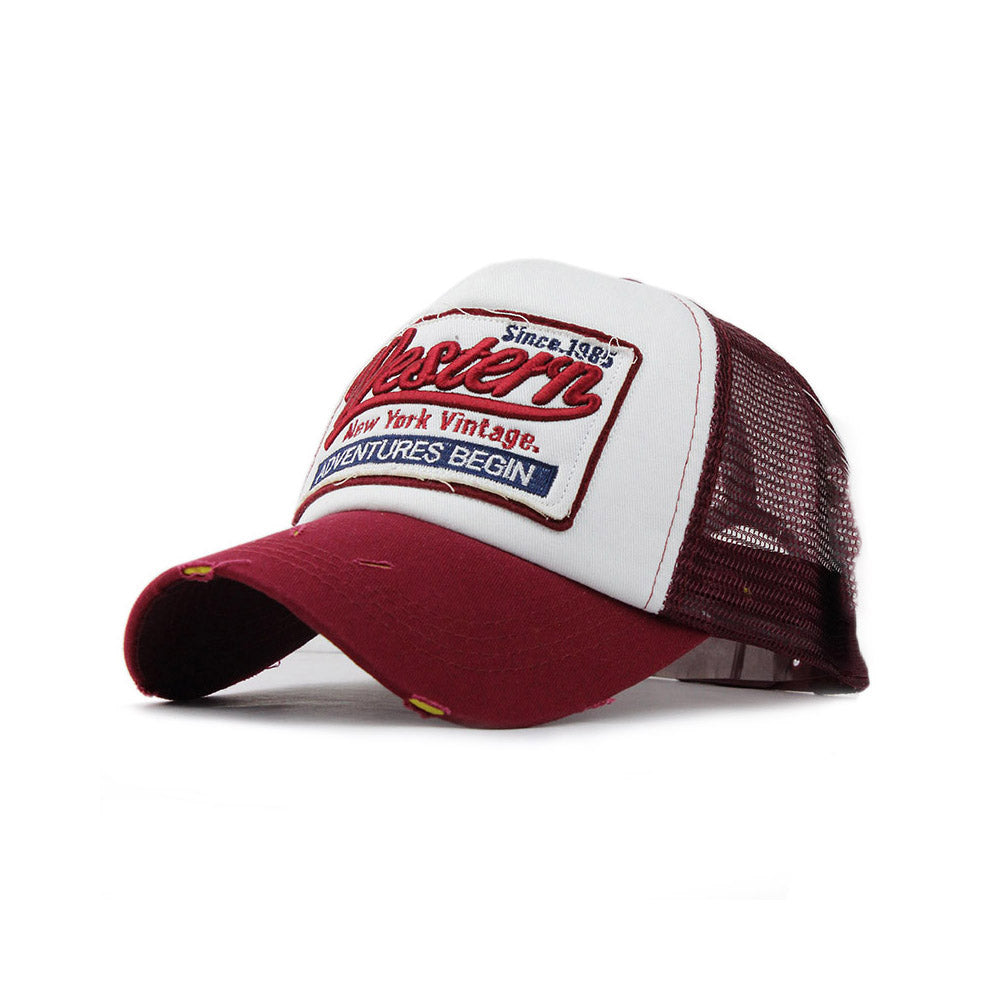 Baseball Cap Embroidery Mesh Hats