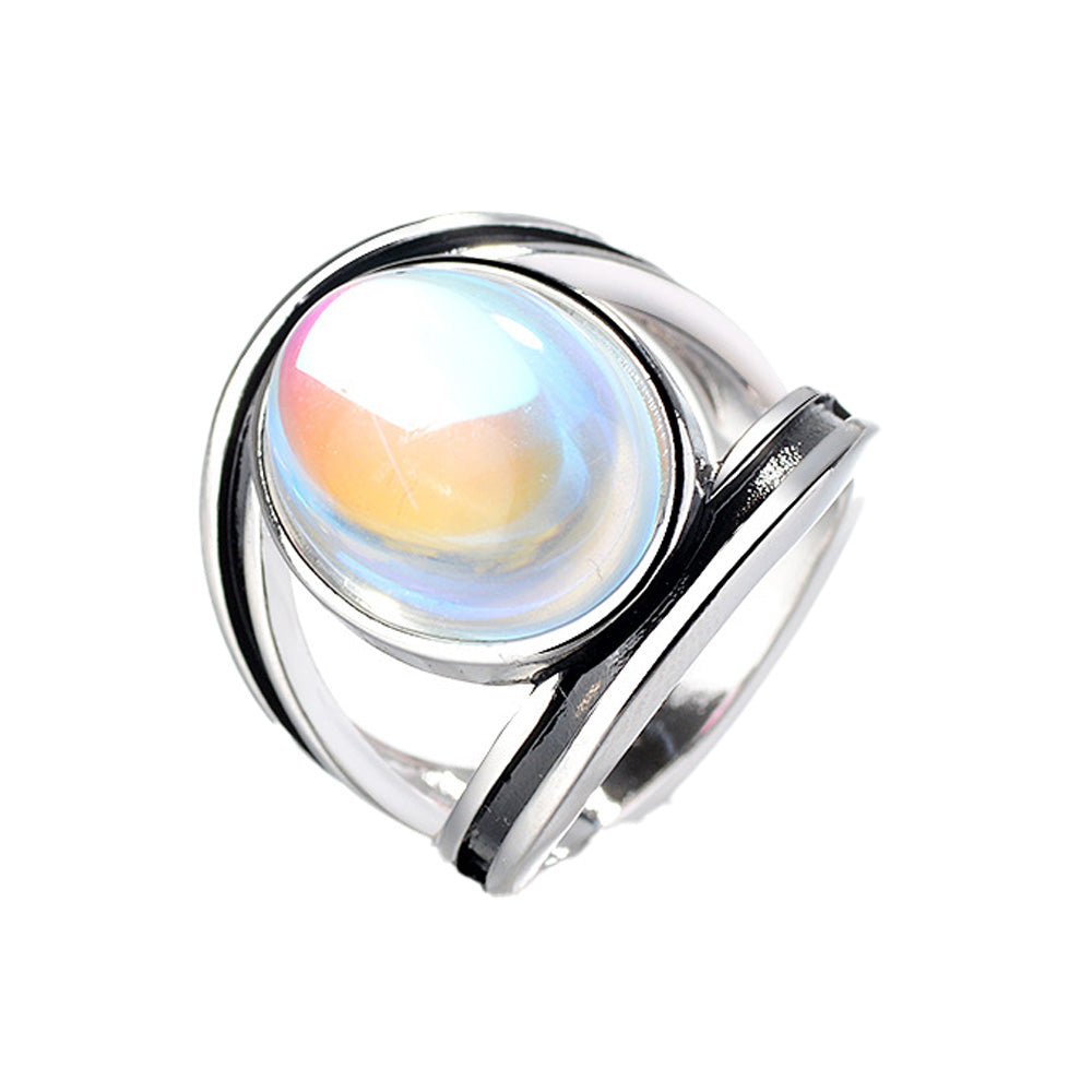 Natural Moonstone Rings for Women