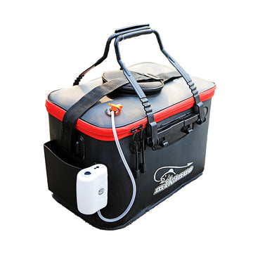 Fishing Bucket Live Fish Box Camping Water Container