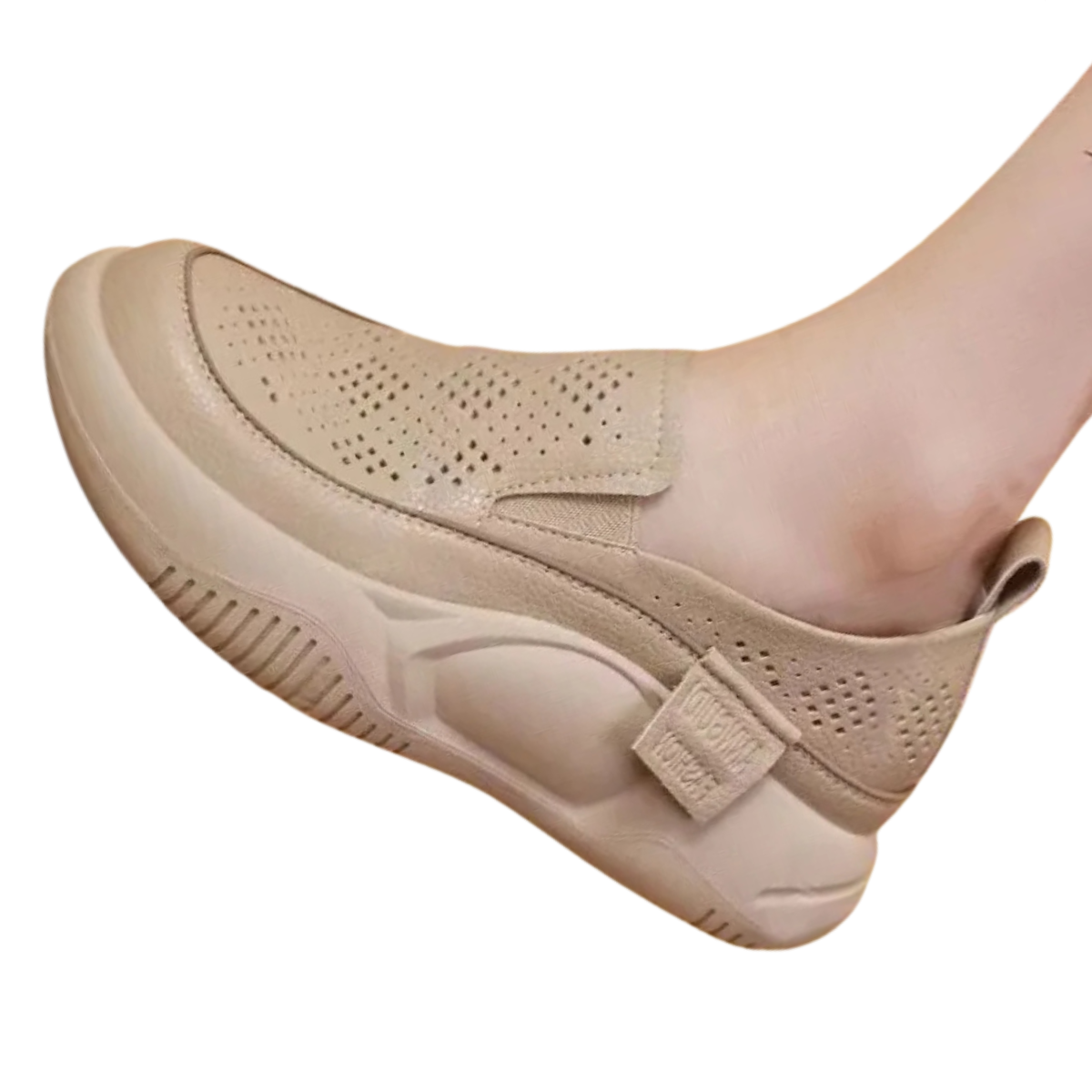 Women's Casual Loafers - Retro Platform Sneakers