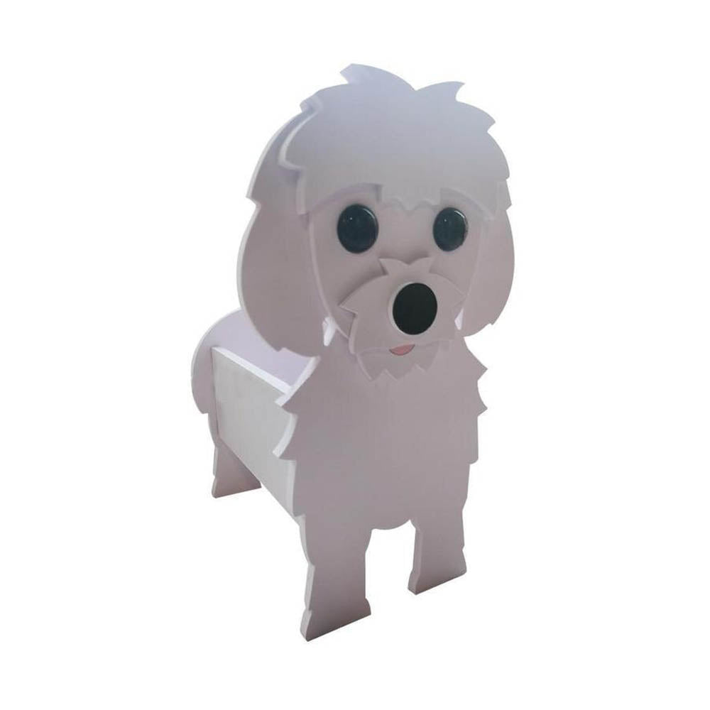 Garden Flower Pot Dog Planter
