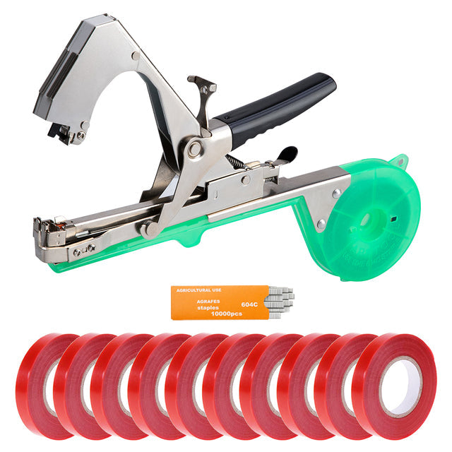 Tying Tapetool Packing Vegetable Stem Strapping Tapener Machine