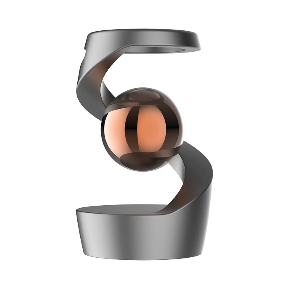 Gravity Defying Rotating Gyroscope Floating Ball for Desktop Decor