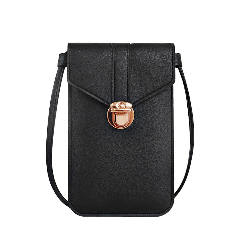 Touchable PU Leather Change Bag