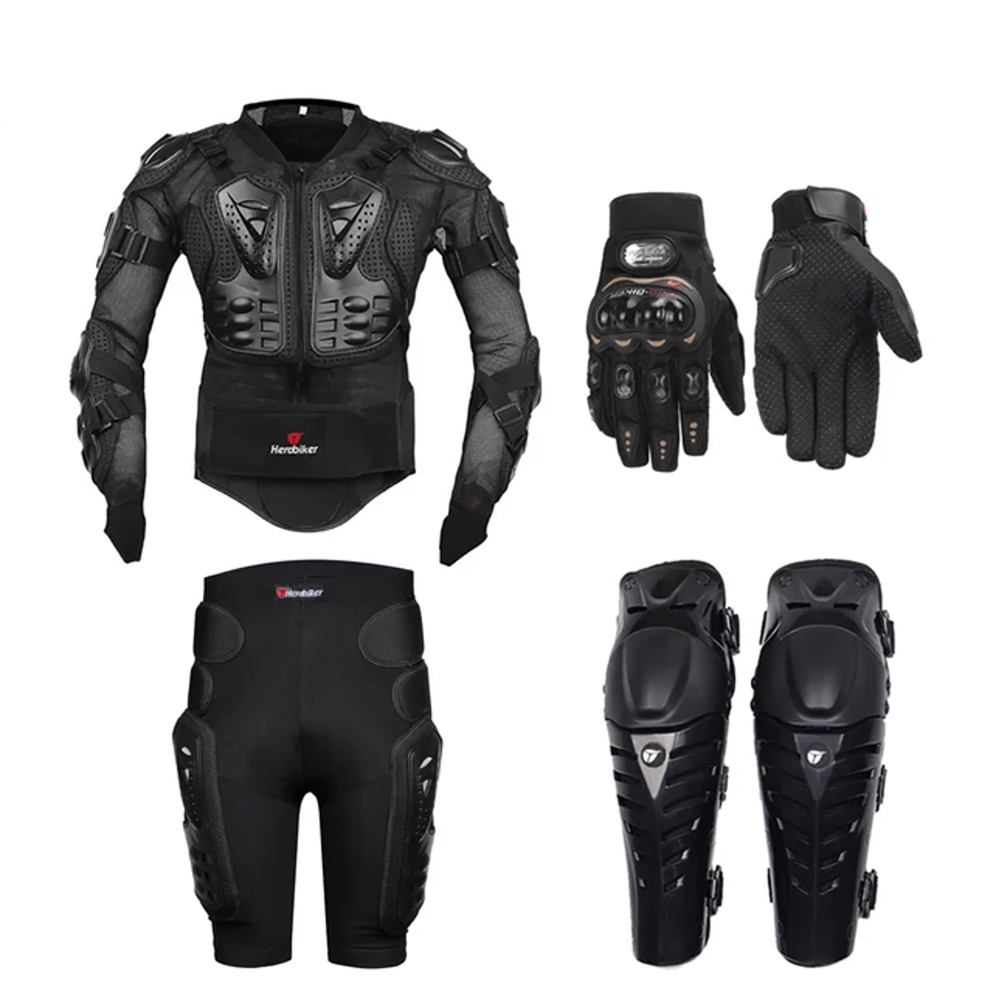 Full Body Motorcycle Armor Jacket Riding Motorbike Protection