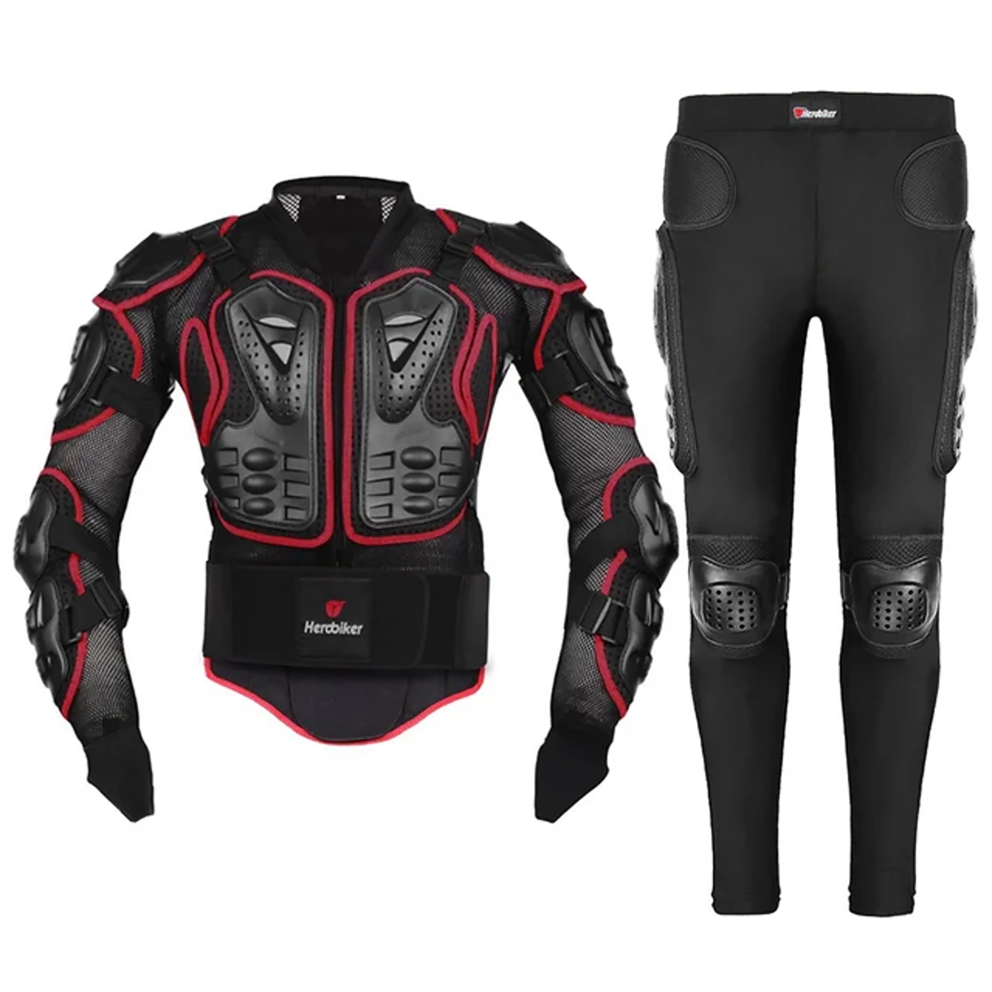 Full Body Motorcycle Armor Jacket Riding Motorbike Protection
