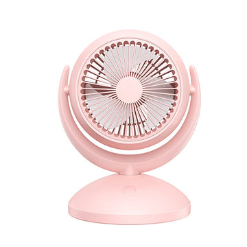 4 Speed Adjustable 360° Rotation Silent Air Cooling Fan