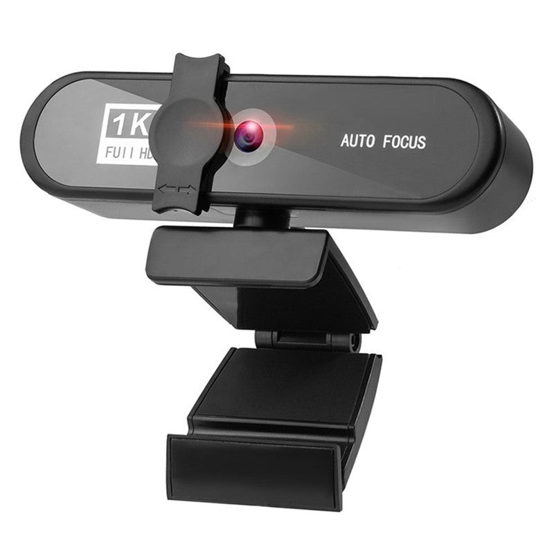 4K Conference PC Webcam Autofocus for Multiple Usage with Microphone & Privacy Cover