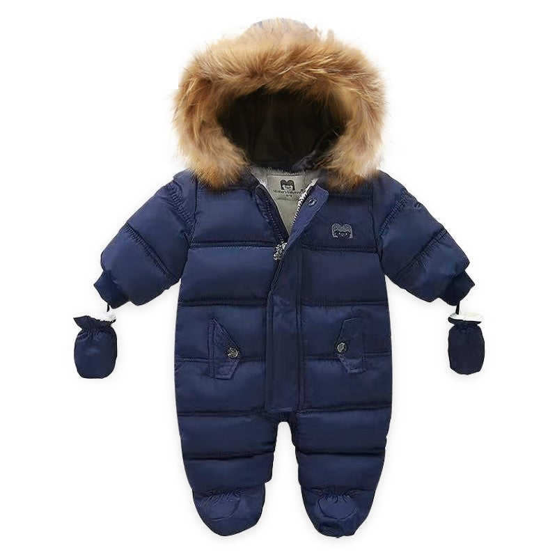 Thick Warm Infant Baby Jumpsuit