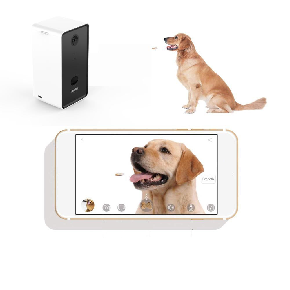 Automatic Pet Feeder Dog Camera Treat Dispenser