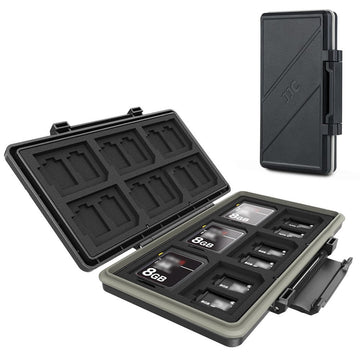 Memory Card Case Holder Water-Resistant