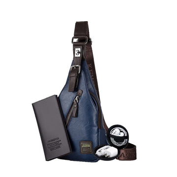 Men's Fashion Crossbody Bag Theft Proof