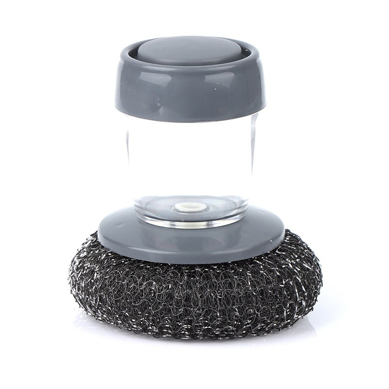 Kitchen Soap Dispensing Palm Brush
