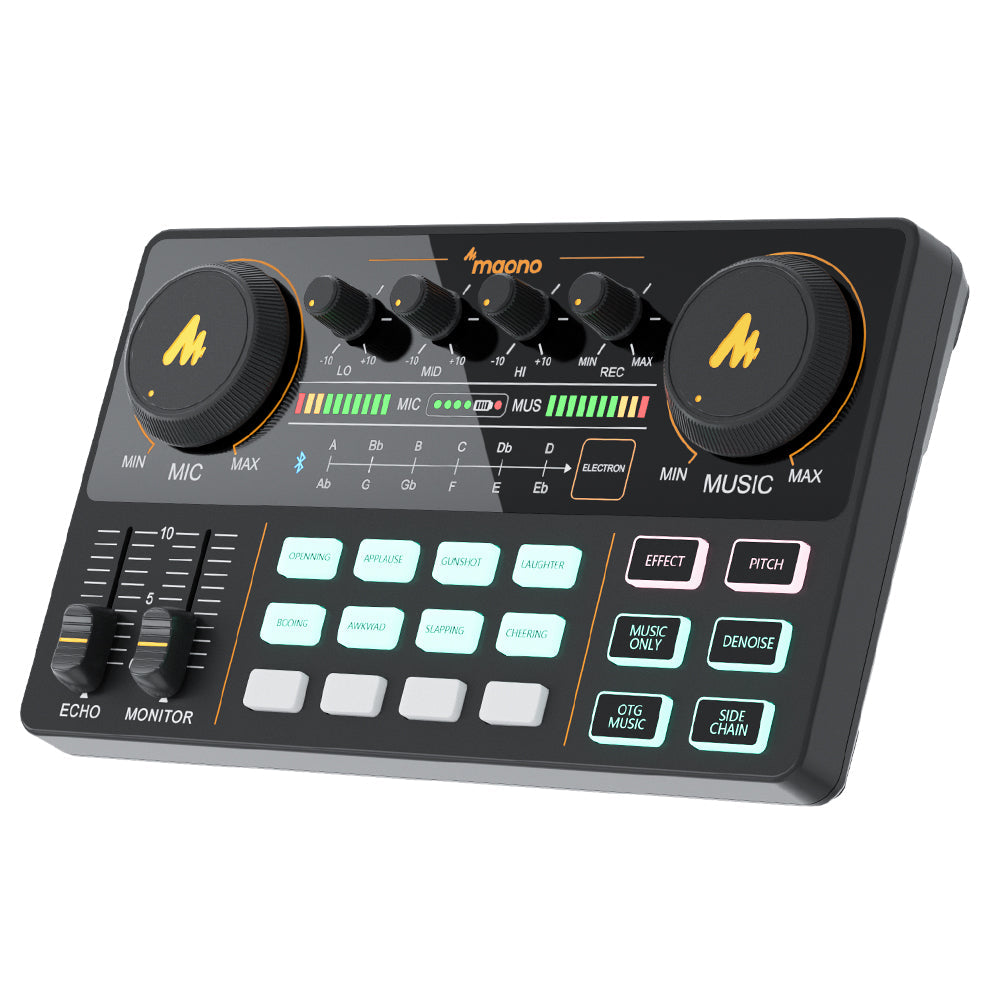 All-In-On Microphone Mixer Sound Card Audio Kit