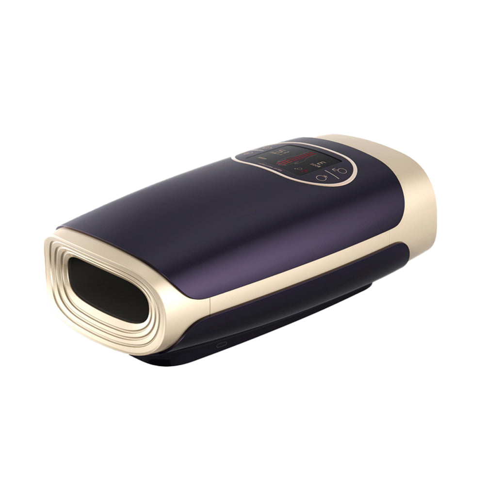 Heat Air Compression Palm Massager Beauty Device