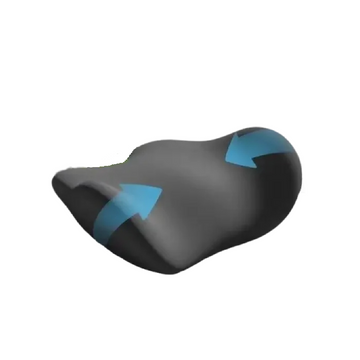 Ergonomic Lumbar Support Pillow - Memory Foam Cushion for Back