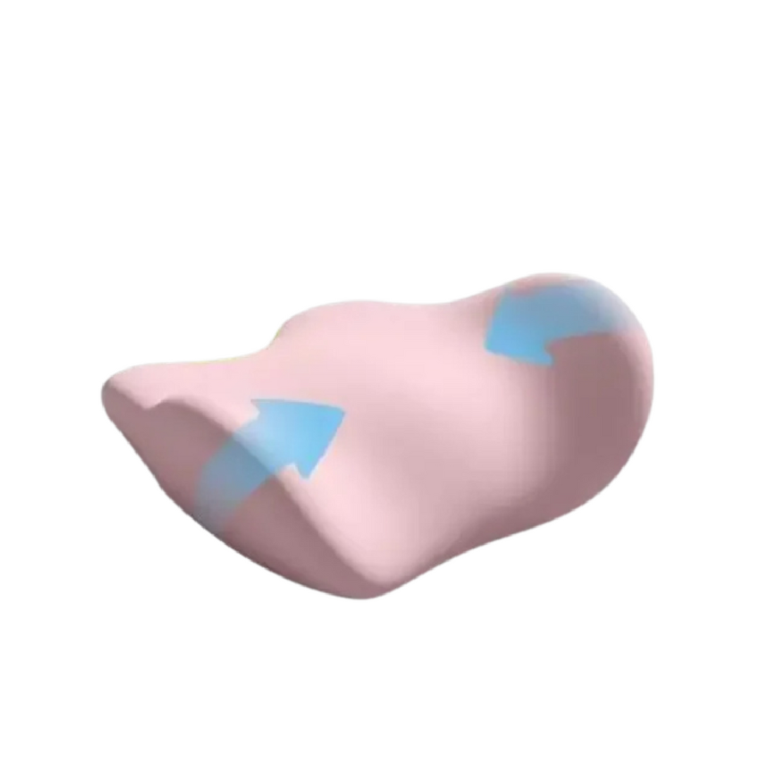 Ergonomic Lumbar Support Pillow - Memory Foam Cushion for Back