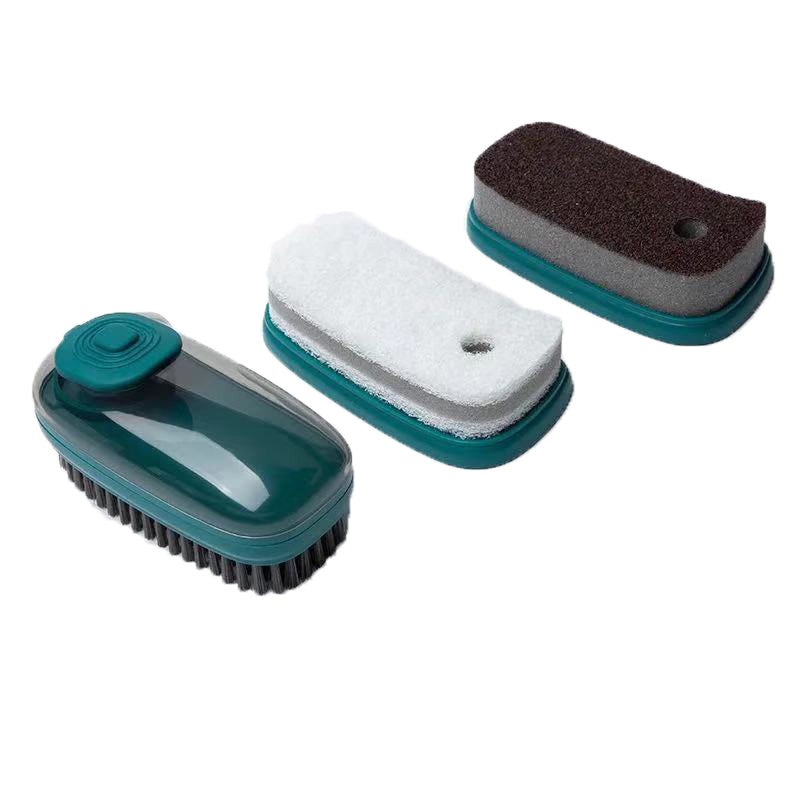 Soap Dispenser Scrub Cleaning Dish Brush