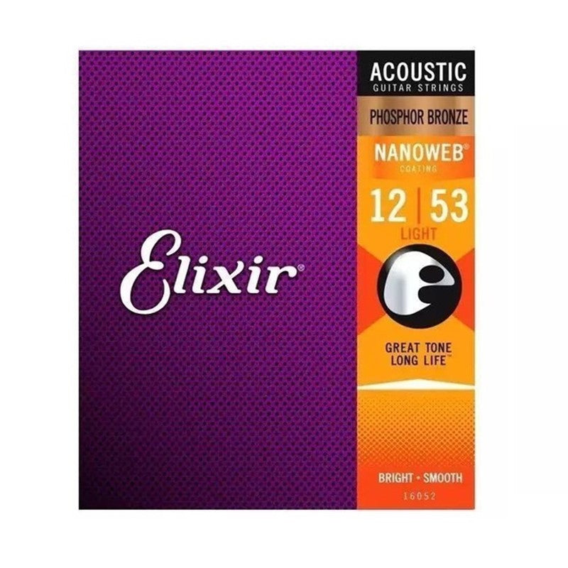 Acoustic Guitar Strings Elixr Anti-Rust Electric