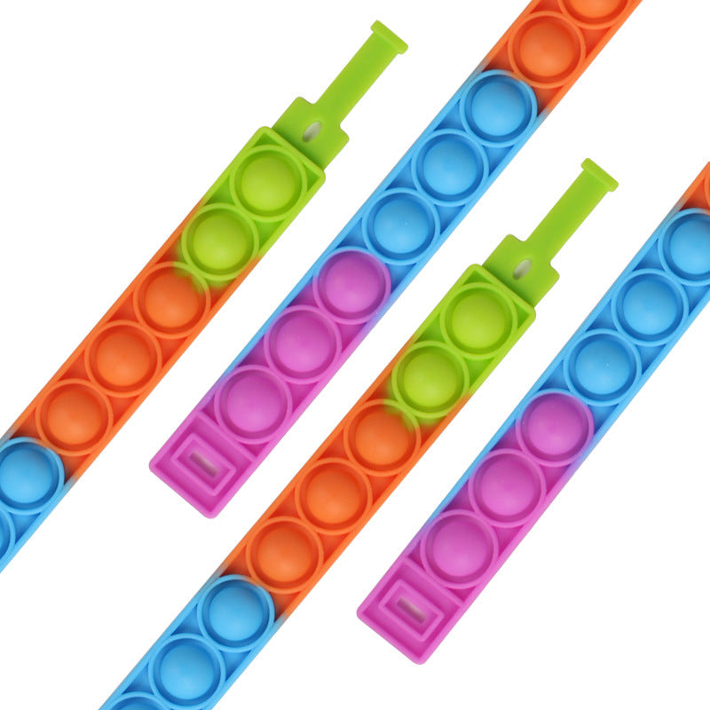 Push Bubble Dimple Bracelet Decompression Adults Anti Stress Reliever