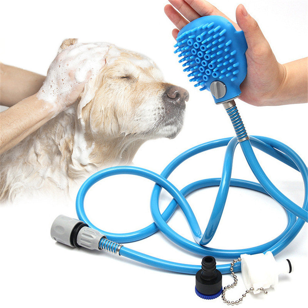 Dog Bath Brush Pro - Sprayer and Scrubber Tool